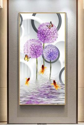 File PSD File tranh hiện đại pha lê gương KF83205 (nguyên bản) cho thiết kế