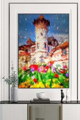 Tải file gốc File tranh hiện đại pha lê gương KF83241 (in khổ lớn) không vỡ