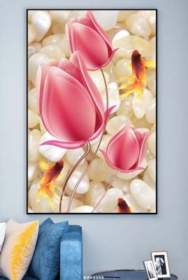 Tải file File tranh hiện đại pha lê gương KF83355 (gốc) chủ đề tôn giáo