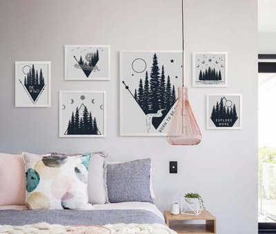 File tranh trang trí File tranh hiện đại pha lê gương KF83357 (file gốc)