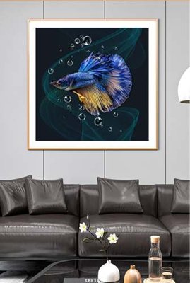 Hình ảnh gốc File tranh hiện đại pha lê gương KF83403 (để in khổ lớn)