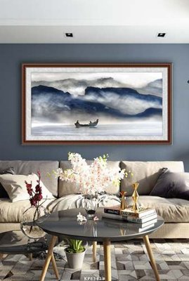 Tải file gốc File tranh hiện đại pha lê gương KF83429 (in bạt) quảng cáo