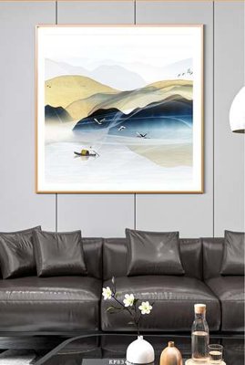 File tranh File tranh hiện đại pha lê gương KF83497 (bản gốc) treo phòng ăn