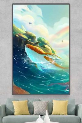 File tranh quảng cáo File tranh hiện đại pha lê gương KF83530 (download file gốc)