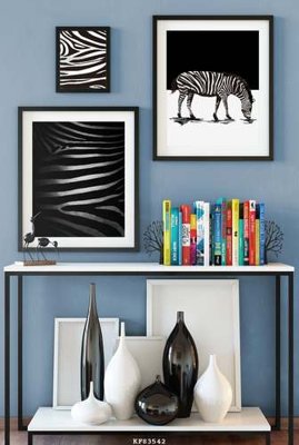 File gốc File tranh hiện đại pha lê gương KF83542 (chuẩn màu) cho in offset