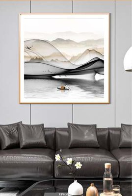 File tranh File tranh hiện đại pha lê gương KF83555 (gốc) in film