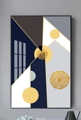 File gốc File tranh hiện đại pha lê gương KF83579 (PSD/TIFF) độ phân giải cao