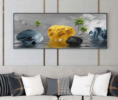 File gốc File tranh hiện đại pha lê gương KF83600 (ảnh chi tiết) để in lụa