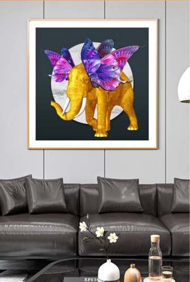 File tranh File tranh hiện đại pha lê gương KF83602 (ảnh gốc) in trần xuyên sáng