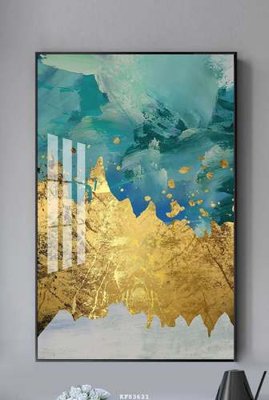 File ảnh File tranh hiện đại pha lê gương KF83621 (gốc) in PP, decal