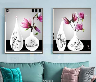 File tranh File tranh hiện đại pha lê gương KF83633 (bản gốc) treo tường