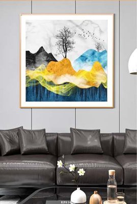 Download file gốc File tranh hiện đại pha lê gương KF83635 (in mica) 3D