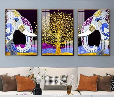 Tải file tranh File tranh hiện đại pha lê gương KF83647 (gốc) tại Filetranh.com