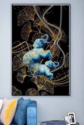 Download file File tranh hiện đại pha lê gương KF83649 (gốc) in mica bàn thờ