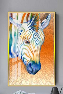 File in trần File tranh hiện đại pha lê gương KF83782 (bản gốc 3D) sống động