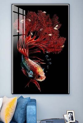 File ảnh gốc File tranh hiện đại pha lê gương KF83799 (chuyên in mica)