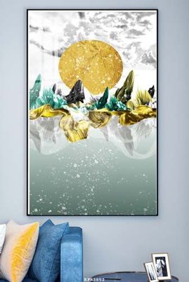 File gốc File tranh hiện đại pha lê gương KF83852 (cho in ấn) từ Filetranh.com