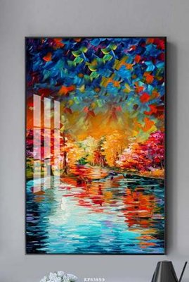 Tải file File tranh hiện đại pha lê gương KF83859 (PSD) cho in tranh kính