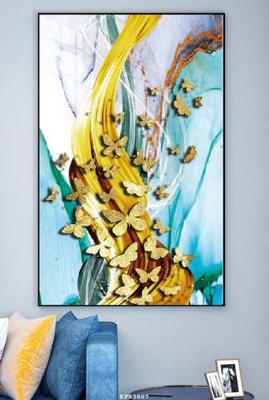 File ảnh File tranh hiện đại pha lê gương KF83867 (gốc) in biển hiệu