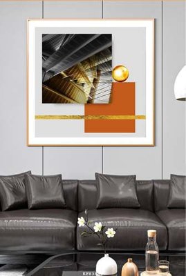 File gốc in mica File tranh hiện đại pha lê gương KF83880 chất lượng