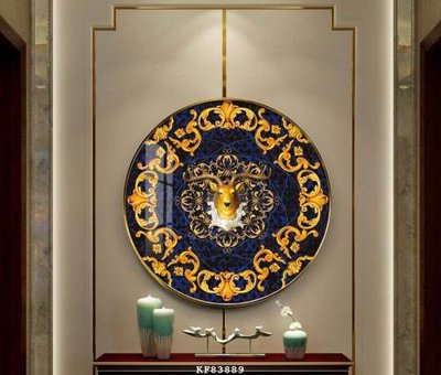 File gốc File tranh hiện đại pha lê gương KF83889 (phong cách) cổ điển