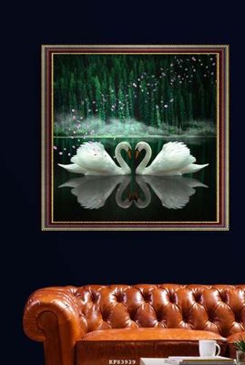 File tranh ảnh gốc File tranh hiện đại pha lê gương KF83929 dùng cho in khổ lớn