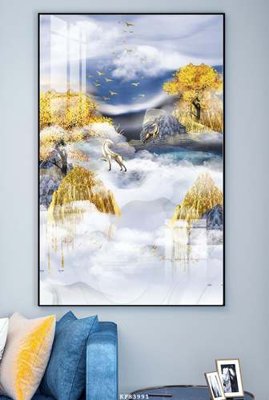 Tải file File tranh hiện đại pha lê gương KF83991 (gốc) chủ đề tôn giáo