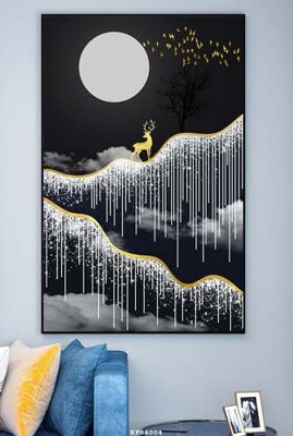 File ảnh File tranh hiện đại pha lê gương KF84004 (gốc) in standee