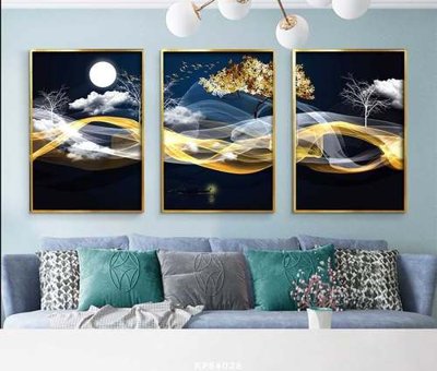 File gốc File tranh hiện đại pha lê gương KF84028 (dành cho quảng cáo)