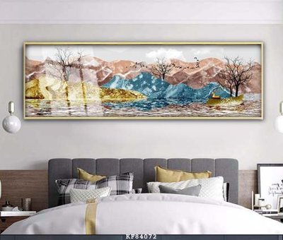 File gốc File tranh hiện đại pha lê gương KF84072 (chuẩn CMYK) cho nhà in