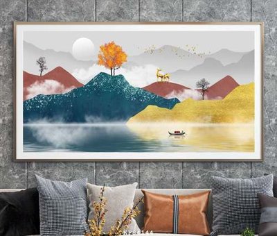 Mua file ảnh gốc File tranh hiện đại pha lê gương KF84144 (chất lượng cao)