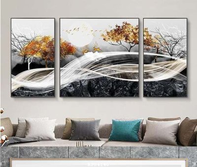 File PSD File tranh hiện đại pha lê gương KF84146 (chất lượng in ấn)