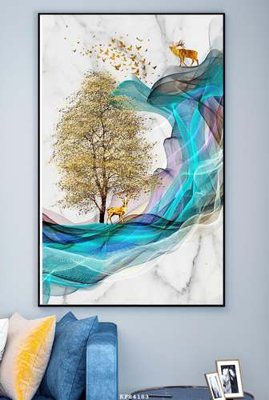 File gốc File tranh hiện đại pha lê gương KF84183 (cho in ấn) từ Filetranh.com