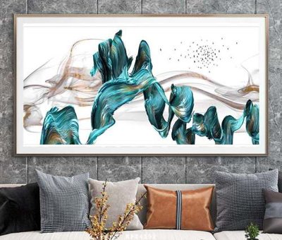 Download file gốc File tranh hiện đại pha lê gương KF84192 (in mica) trong suốt