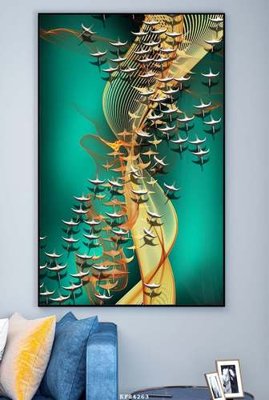 File gốc File tranh hiện đại pha lê gương KF84263 (PNG) chất lượng cao