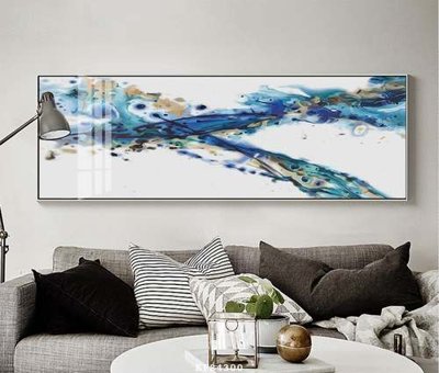 File in trần File tranh hiện đại pha lê gương KF84300 (bản gốc) phong cảnh