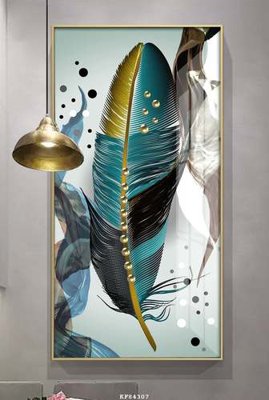 Tải file PSD File tranh hiện đại pha lê gương KF84307 (nguyên layer) để in