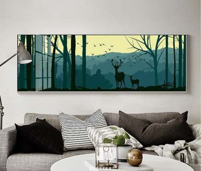 File ảnh File tranh hiện đại pha lê gương KF84464 (gốc) in PP, decal