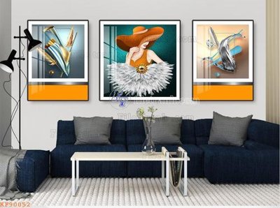 Tải về file gốc File tranh hiện đại pha lê gương KF90052 (chuẩn in ấn)