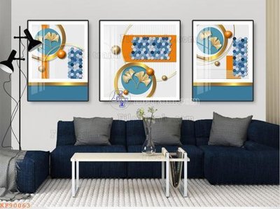 File gốc File tranh hiện đại pha lê gương KF90063 (vector) cho in ấn