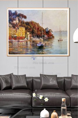 File gốc File tranh hiện đại pha lê gương KF90098 (thiết kế) cho in ấn