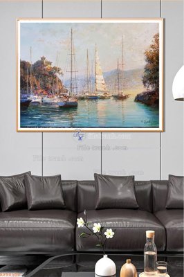 File gốc File tranh hiện đại pha lê gương KF90100 (PNG) chất lượng cao