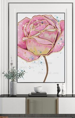 Tải file File tranh hiện đại pha lê gương KF90160 (gốc) làm file quảng cáo