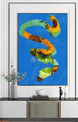 File gốc File tranh hiện đại pha lê gương KF90167 (in mica) làm quà tặng