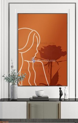 File in mica File tranh hiện đại pha lê gương KF90188 (bản gốc) sắc sảo