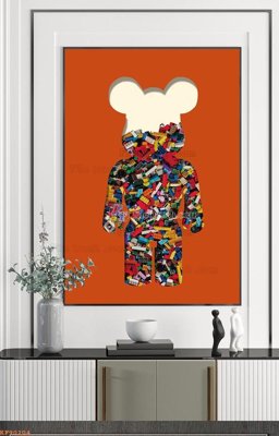 File tranh File tranh hiện đại pha lê gương KF90204 (gốc) in trên kính