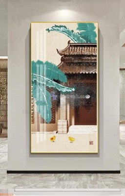 Ảnh gốc File tranh hiện đại pha lê gương KF90221 (siêu chi tiết) để in ấn