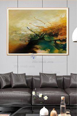 File tranh File tranh hiện đại pha lê gương KF90228 (ảnh gốc) độc quyền