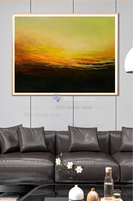 File tranh File tranh hiện đại pha lê gương KF90233 (gốc) chủ đề thiên nhiên