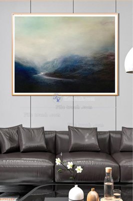 File in ấn File tranh hiện đại pha lê gương KF90239 (bản gốc) chất lượng cao